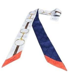 GUCCI Multicolor Ribbon Horsebit GG Pattern